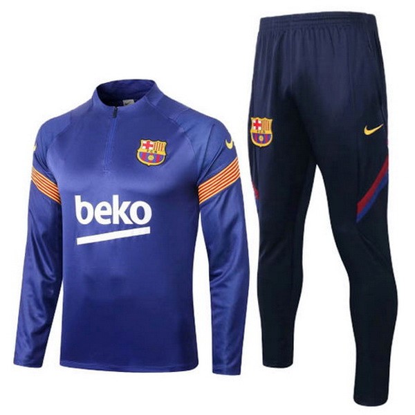 Chandal Barcelona 2020 2021 Azul Naranja